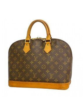 Louis Vuitton Handbag Monogram Alma Brown